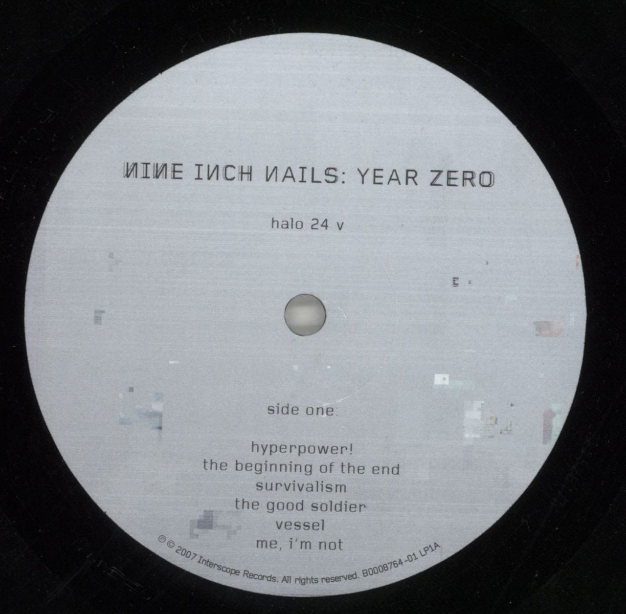 Nine Inch Nails Year Zero US 2-LP vinyl set