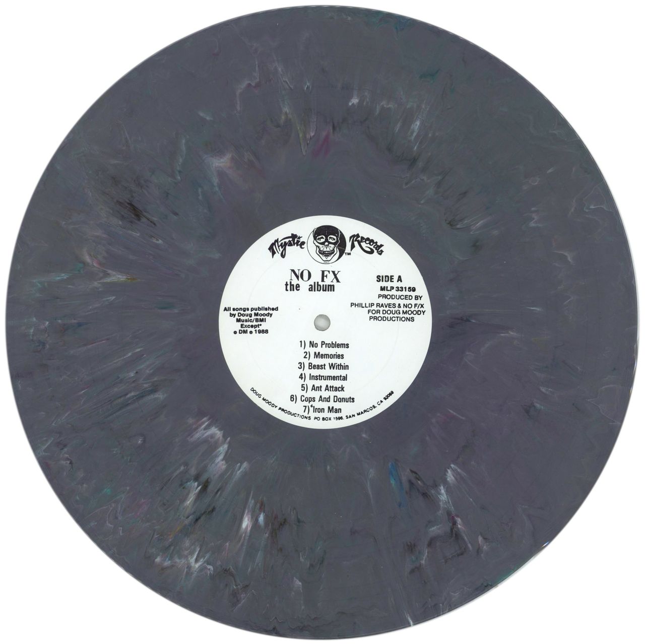 NoFX The Album - Grey Vinyl US Vinyl LP