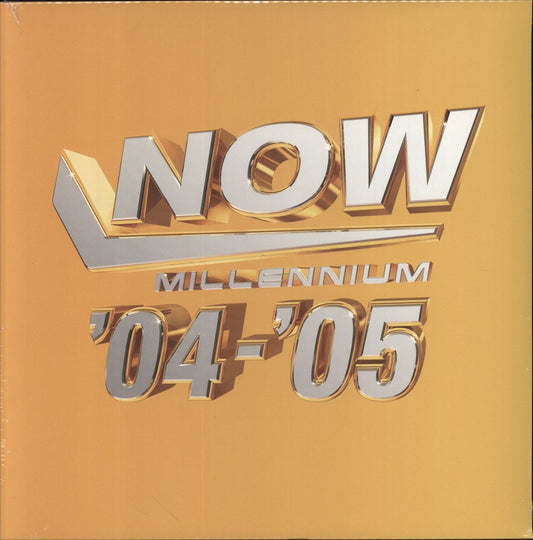 Now That's What I Call Music Now Millennium '04-'05 - Yellow & White Vinyl - Sealed UK 3-LP vinyl set