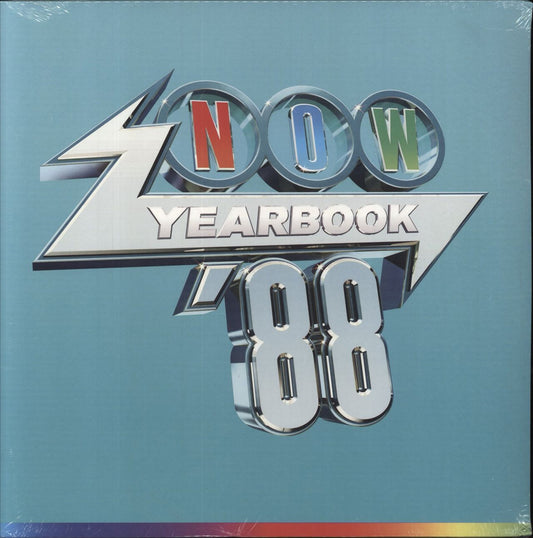 Now That's What I Call Music Now Yearbook '88 - Blue Vinyl UK 3-LP vinyl set