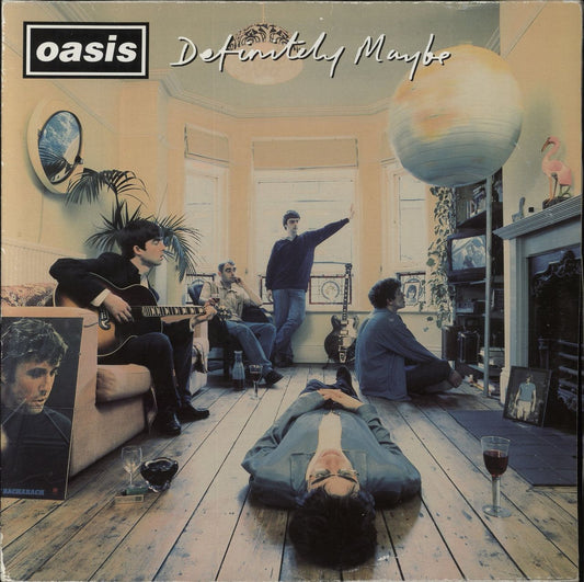 Oasis Definitely Maybe - 1st - Damont - G UK 2-LP vinyl set