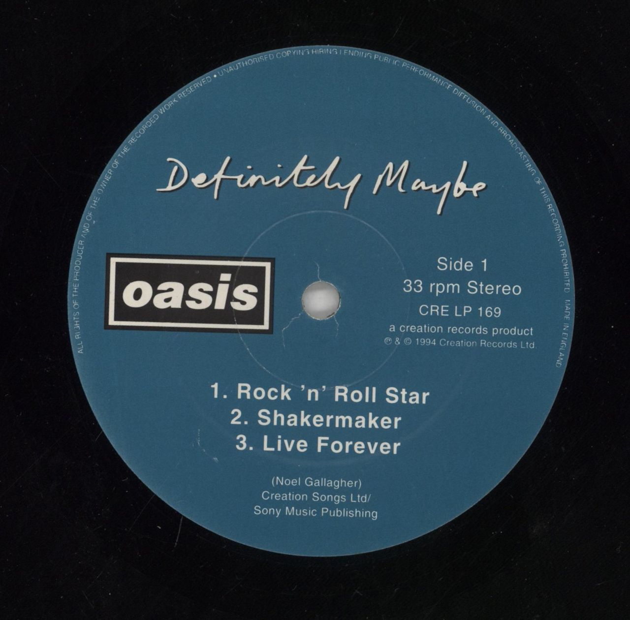 Oasis Definitely Maybe - 1st - Damont - G UK 2-LP vinyl set