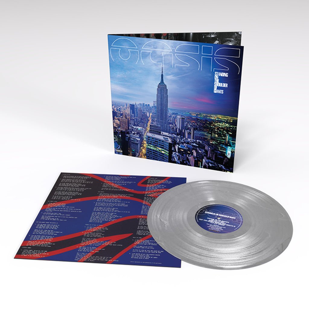 Oasis - Standing On The Shoulder Of Giants - 25th Anniversary Silver Vinyl LP Record