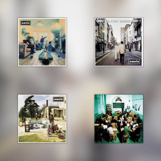 Oasis - Vinyl LP Record Bundle