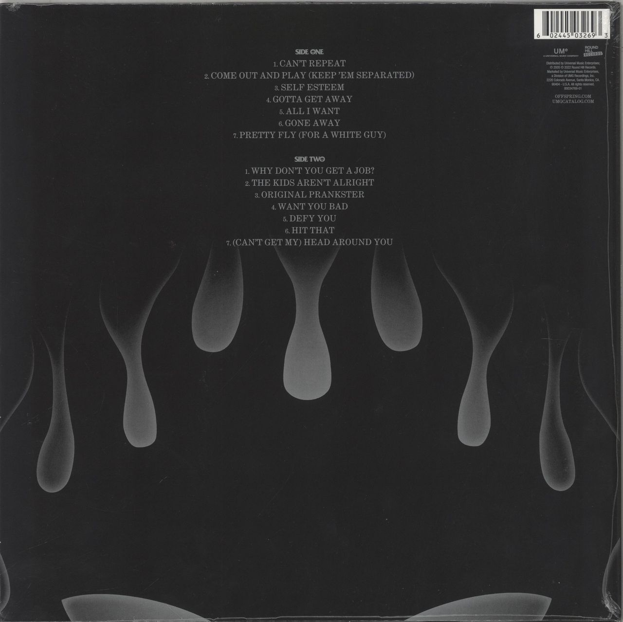 Offspring Greatest Hits - Sealed UK Vinyl LP