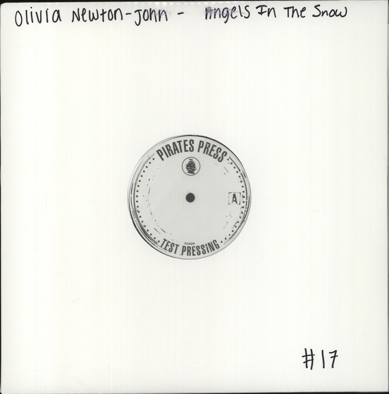 Olivia Newton John Angels In The Snow - Numbered Test Pressing + Exclusive Christmas Card US Promo Vinyl LP