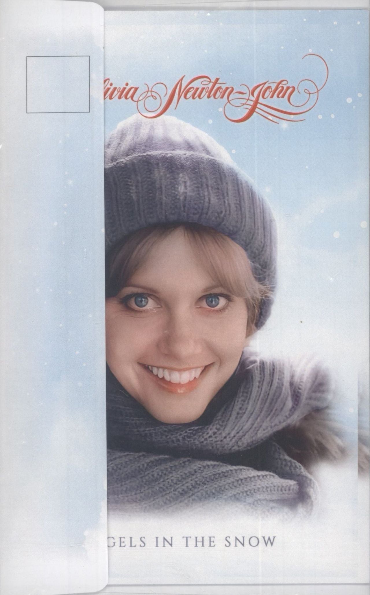 Olivia Newton John Angels In The Snow - Numbered Test Pressing + Exclusive Christmas Card US Promo Vinyl LP