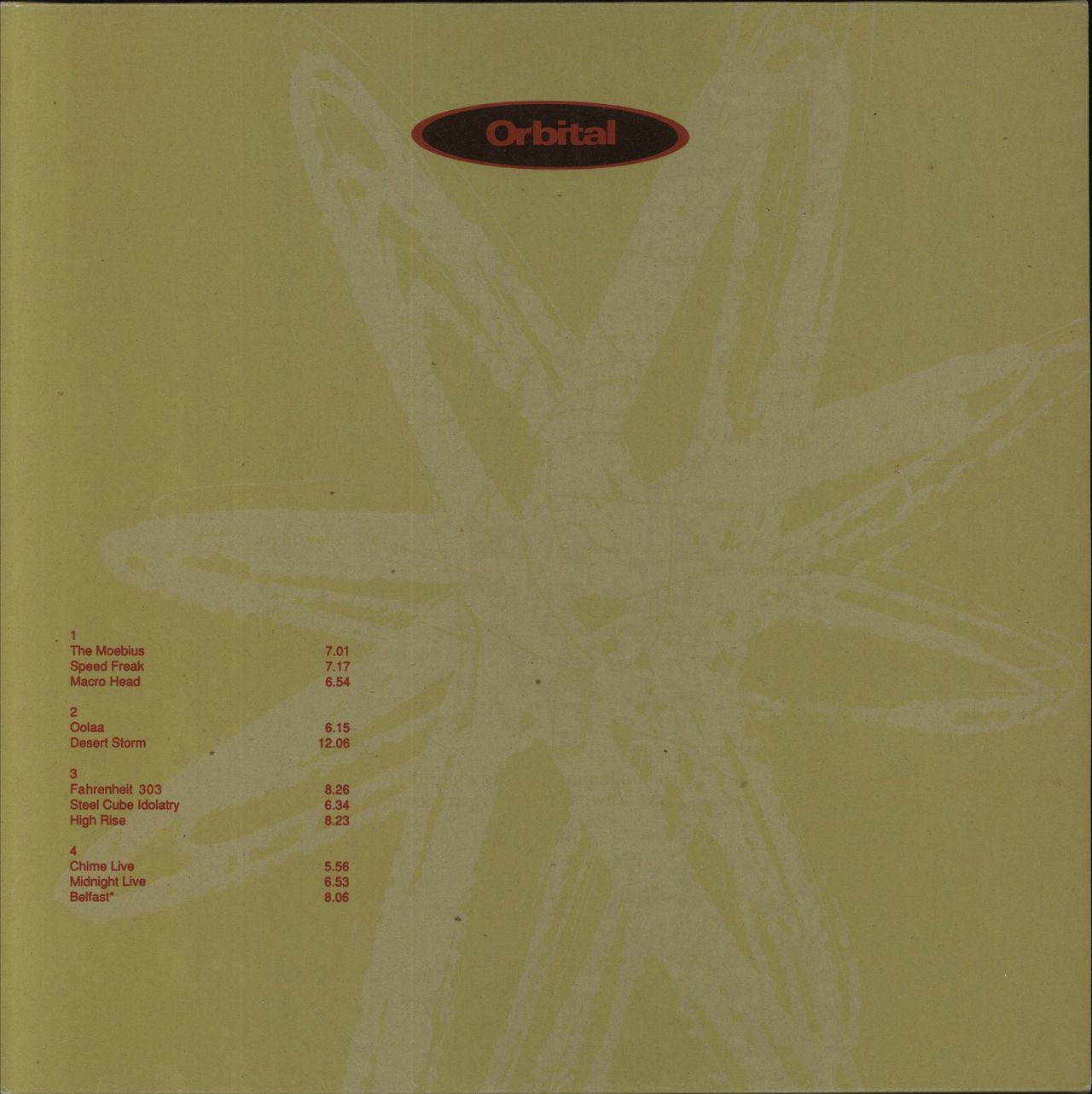 Orbital Orbital - EX UK 2-LP vinyl set