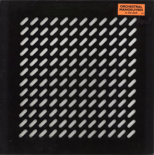 Orchestral Manoeuvres In The Dark O.M.D. - Black & Pink Die-cut Sleeve UK Vinyl LP