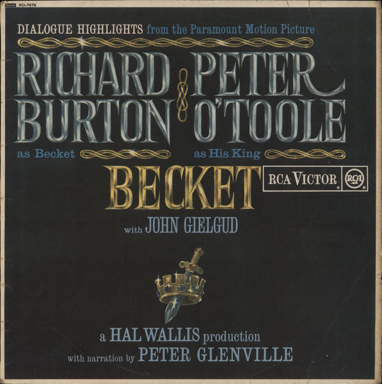 Original Soundtrack Becket UK Vinyl LP