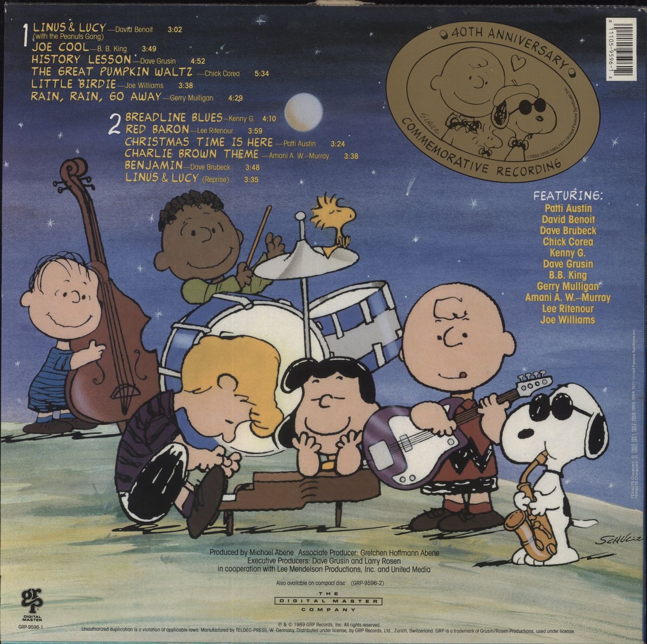 Original Soundtrack Happy Anniversary, Charlie Brown! German Vinyl LP