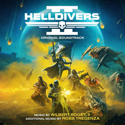 Original Soundtrack Helldivers 2 - Translucent Yellow Vinyl - Sealed UK Vinyl LP