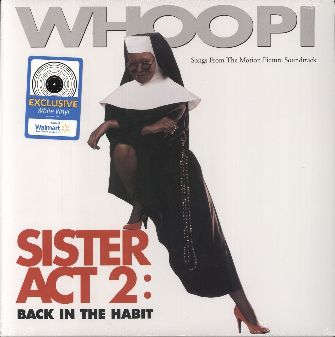 Original Soundtrack Sister Act 2: Back In The Habit - White Vinyl - Sealed US Vinyl LP