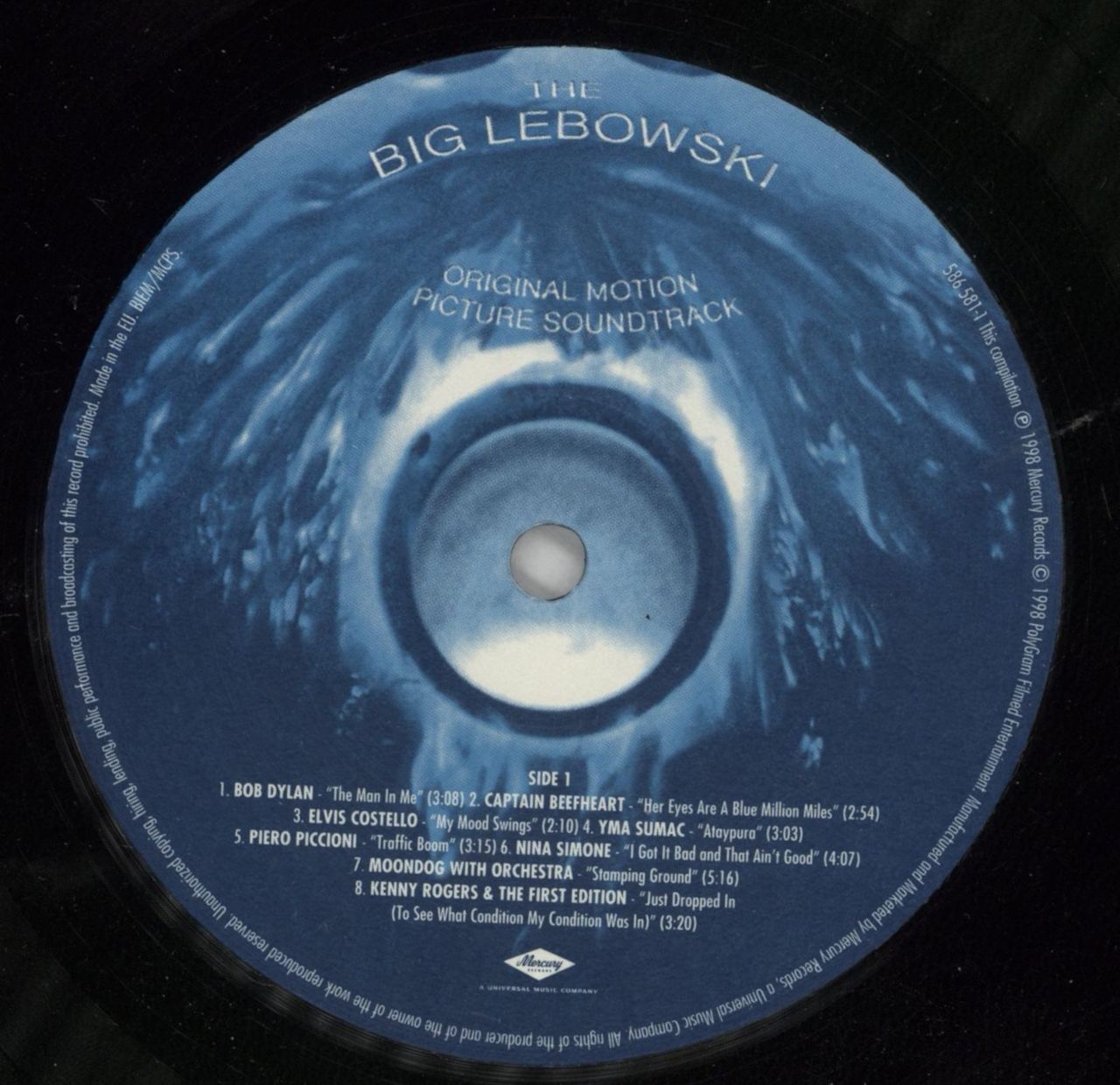 Original Soundtrack The Big Lebowski (Original Motion Picture Soundtrack) UK Vinyl LP