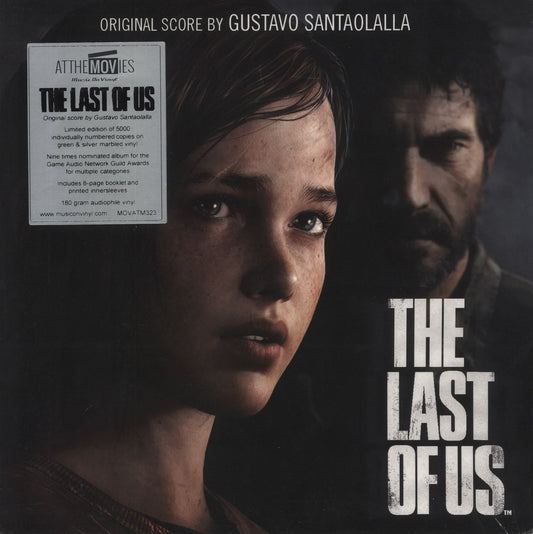 Original Soundtrack The Last Of Us - 180gm Green & Silver Marbeld Vinyl UK 2-LP vinyl set