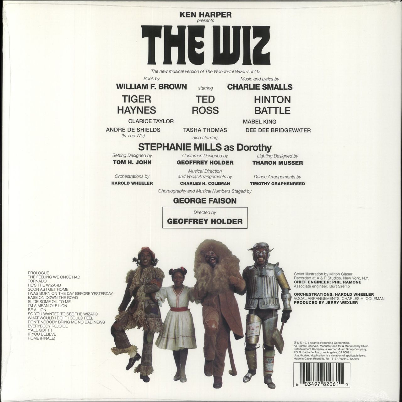 Original Soundtrack The Wiz - Sealed UK Vinyl LP