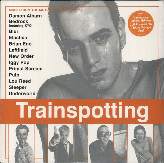 Original Soundtrack Trainspotting - Orange Vinyl - Sealed EX UK 2-LP vinyl set