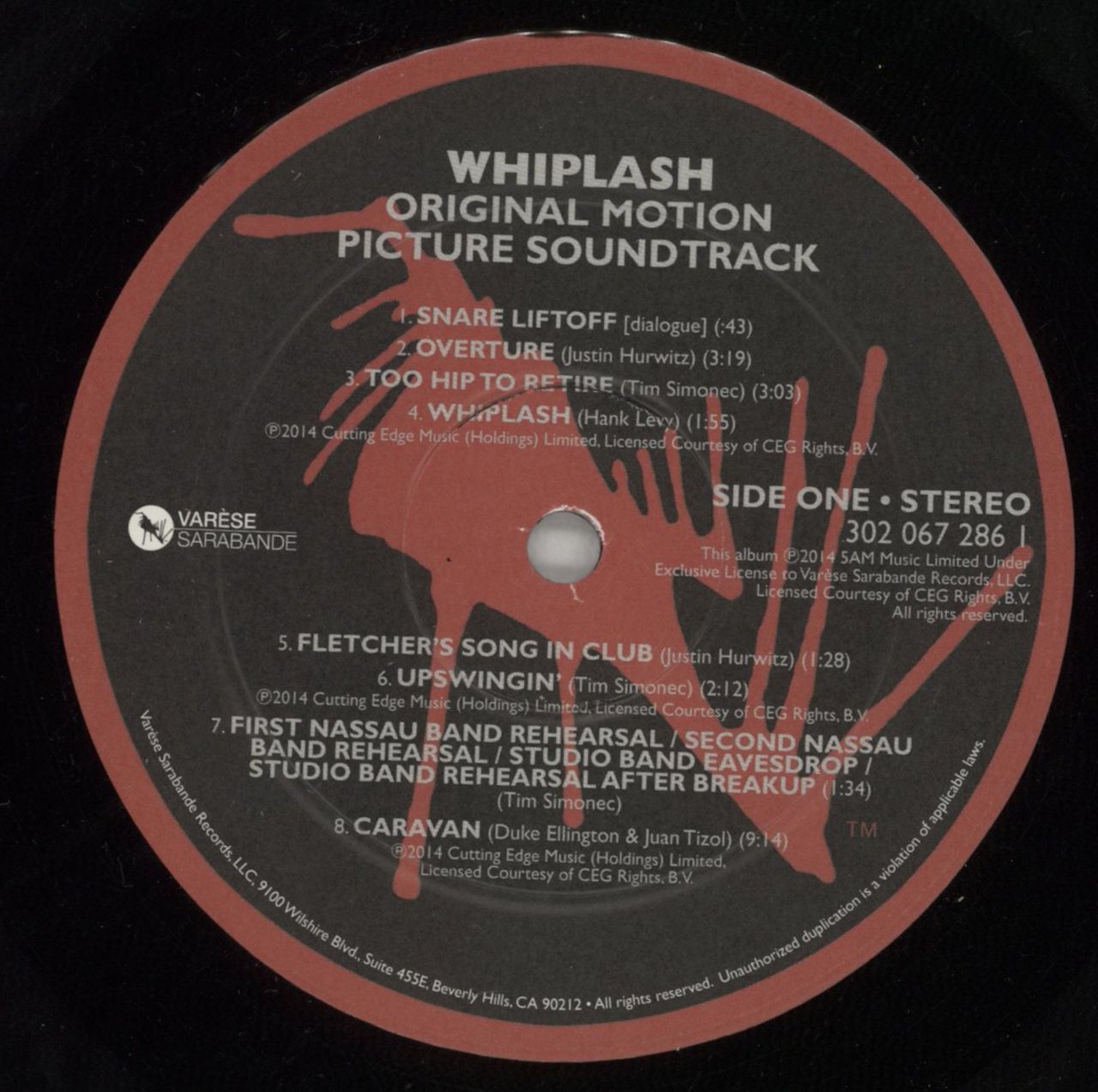 Original Soundtrack Whiplash US Vinyl LP