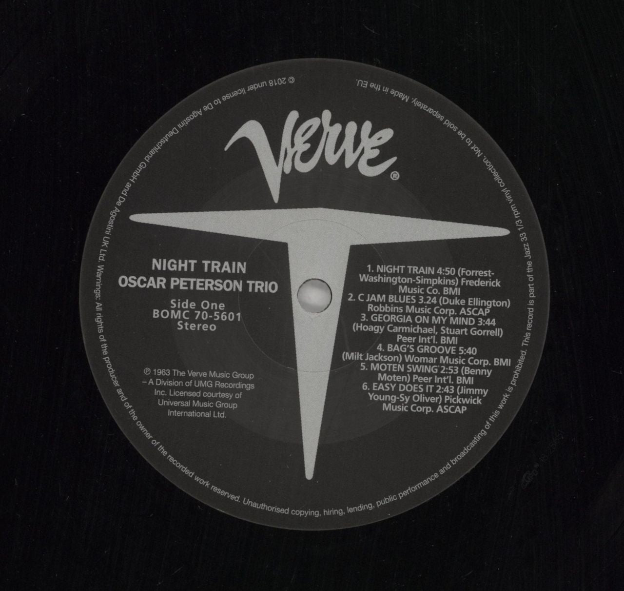 Oscar Peterson Night Train - 180gm Vinyl UK Vinyl LP