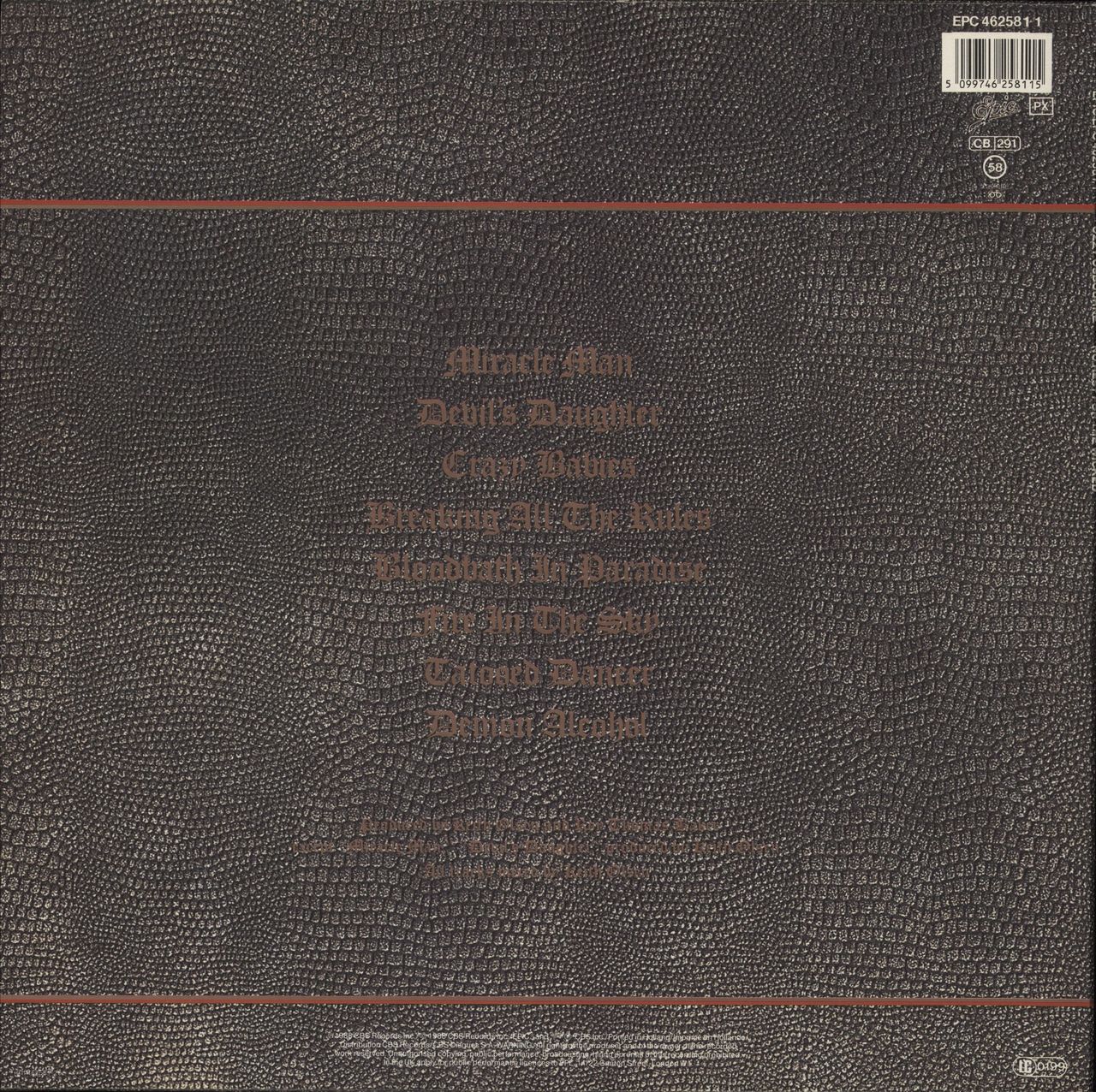 Ozzy Osbourne No Rest For The Wicked UK Vinyl LP