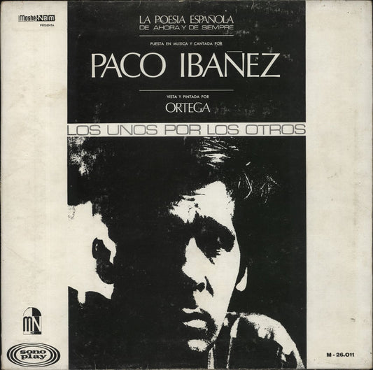 Paco Ibañez La Poesia Española De Ahora Y De Siempre Spanish Vinyl LP