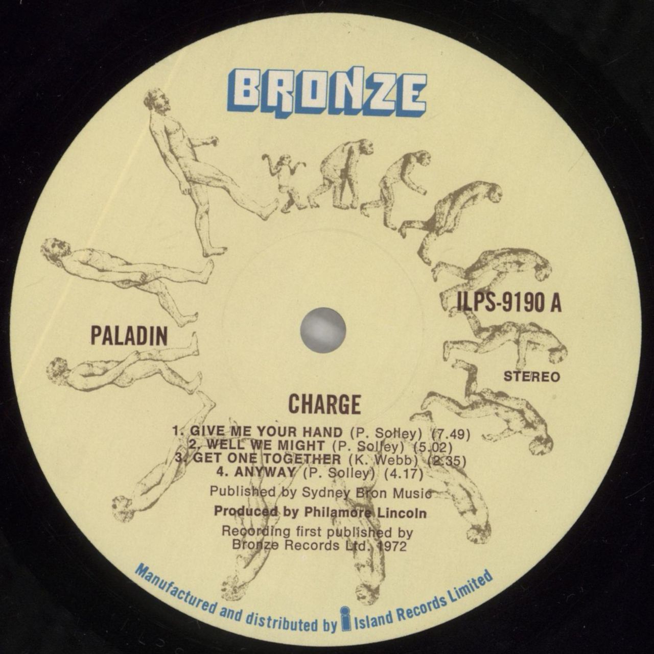 Paladin Charge! UK Vinyl LP