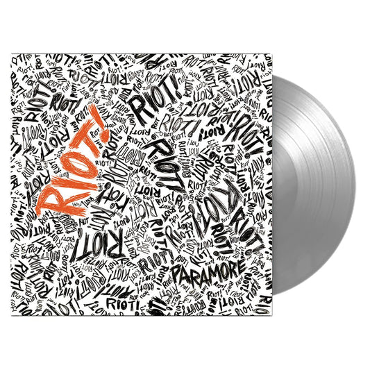 Paramore - Riot! - Silver Vinyl LP Record