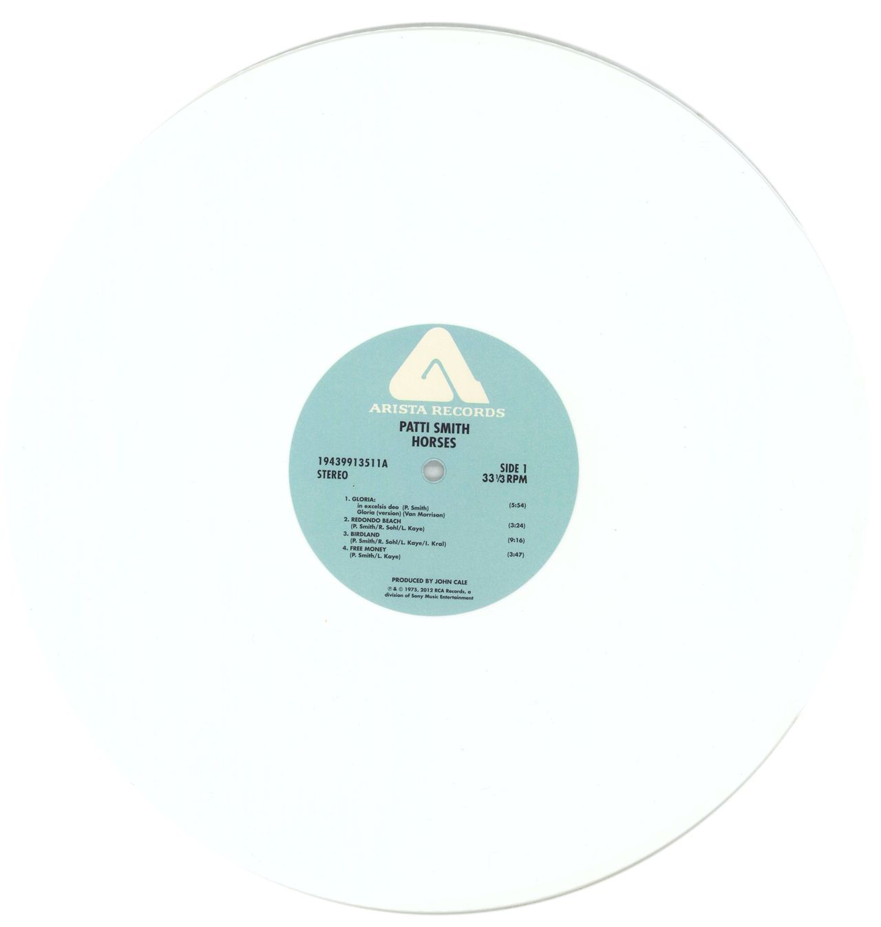 Patti Smith Horses - NAD2021 - White Vinyl UK Vinyl LP