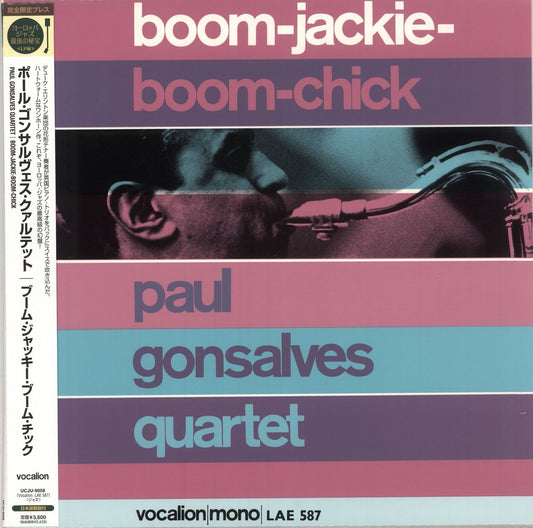Paul Gonsalves Boom-Jackie-Boom-Chick - 200gm Japanese Vinyl LP