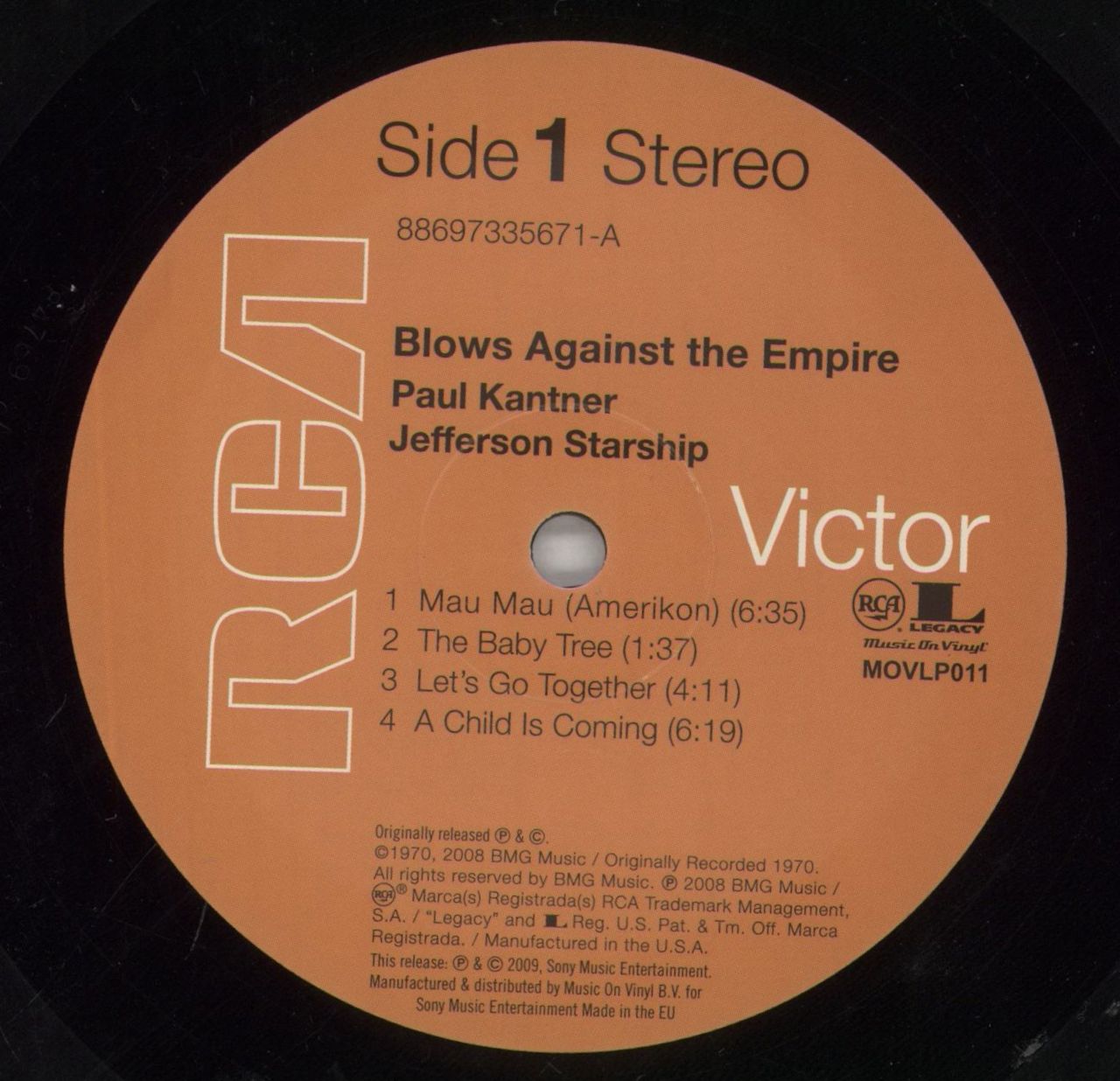 Paul Kantner Blows Against The Empire - 180gm Dutch Vinyl LP