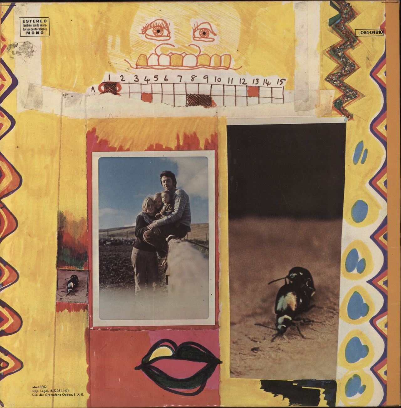 Paul McCartney and Wings Ram Spanish Vinyl LP