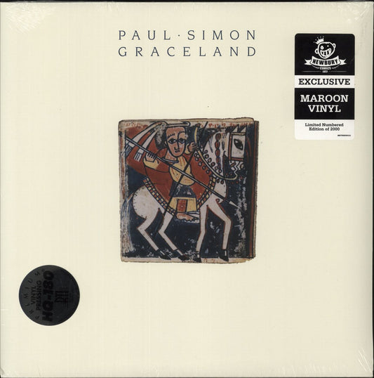 Paul Simon Graceland - 180 Gram Maroon Vinyl - Sealed US Vinyl LP