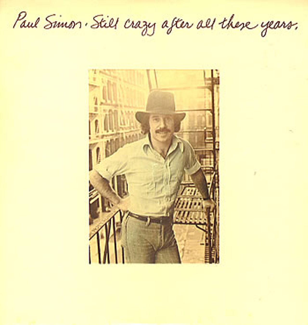 Paul Simon Still Crazy After All These Years - 2nd UK Vinyl LP