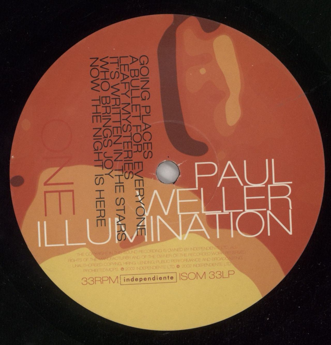 Paul Weller Illumination UK Vinyl LP