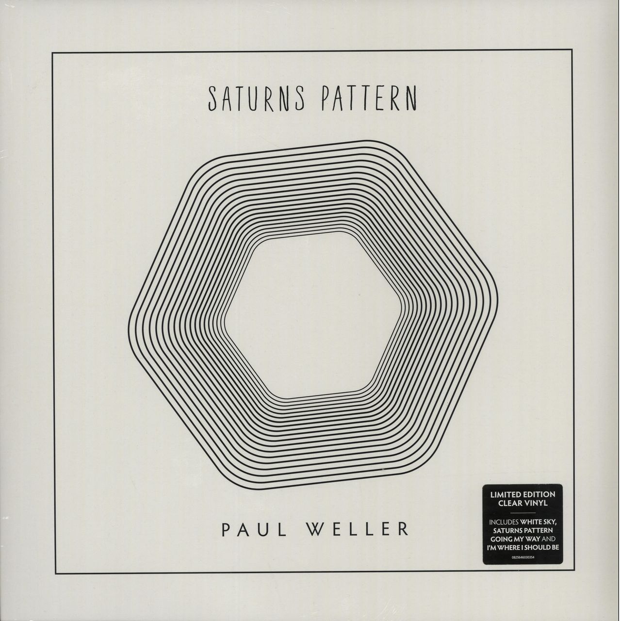 Paul Weller Saturns Pattern - 180gram Clear Vinyl - Sealed UK Vinyl LP