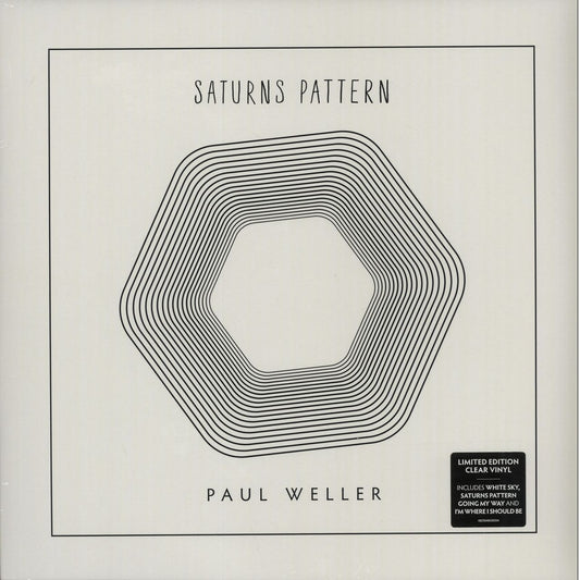 Paul Weller Saturns Pattern - 180gram Clear Vinyl - Sealed UK Vinyl LP