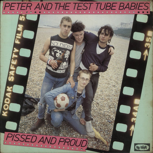 Peter & The Test Tube Babies Pissed And Proud - VG UK Vinyl LP