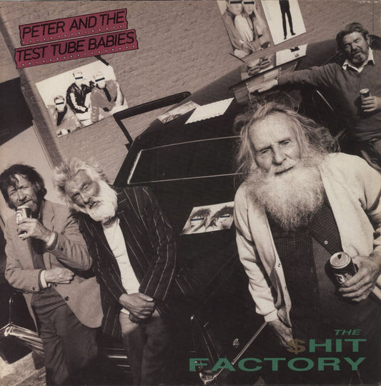 Peter & The Test Tube Babies The $hit Factory German Vinyl LP