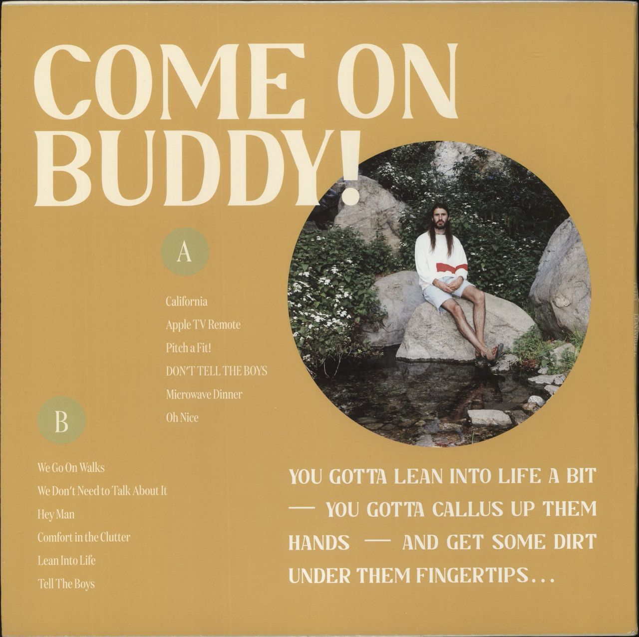 Petey USA Lean Into Life - White Vinyl US Vinyl LP