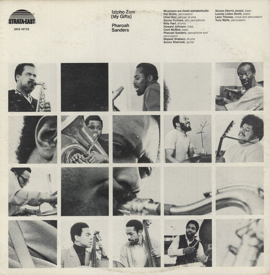 Pharoah Sanders Izipho Zam (My Gifts) US Vinyl LP