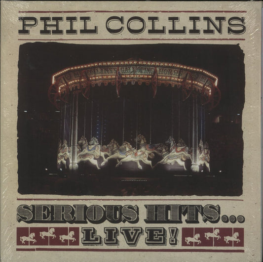 Phil Collins Serious Hits...Live! - Sealed UK 2-LP vinyl set