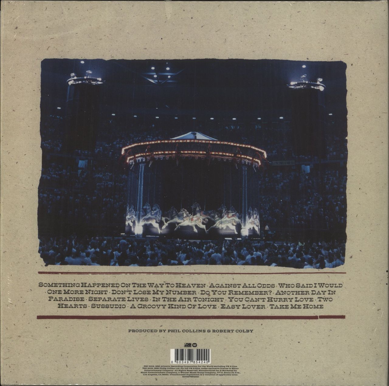 Phil Collins Serious Hits...Live! - Sealed UK 2-LP vinyl set