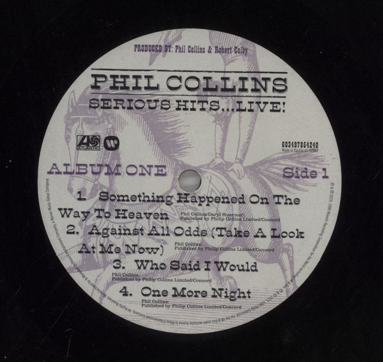 Phil Collins Serious Hits...Live! - Sealed UK 2-LP vinyl set