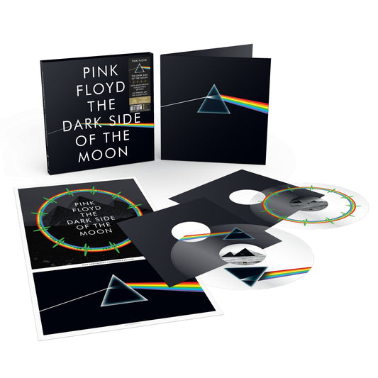 Pink Floyd - The Dark Side Of The Moon - 50th Anniversary Printed Clear Vinyl LP Record