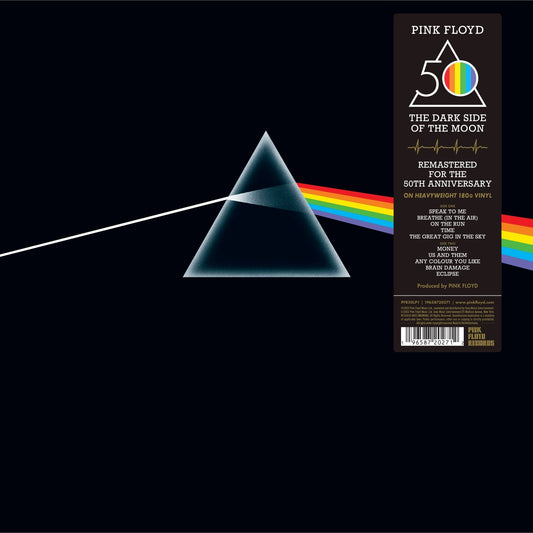 Pink Floyd - The Dark Side Of The Moon - 50th Anniversary Remastered Vinyl LP Record