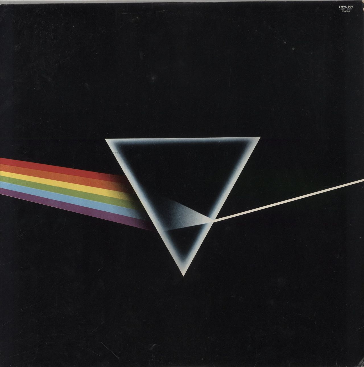 Pink Floyd The Dark Side Of The Moon - 5th + Posters/stickers UK Vinyl LP