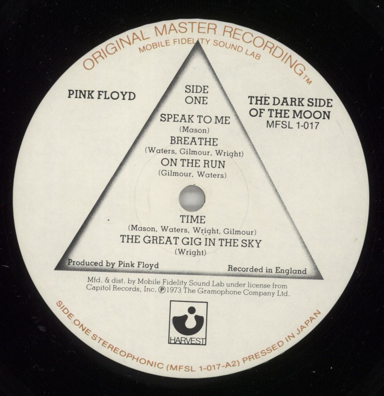 Pink Floyd The Dark Side Of The Moon - Sample Sleeve US Vinyl LP