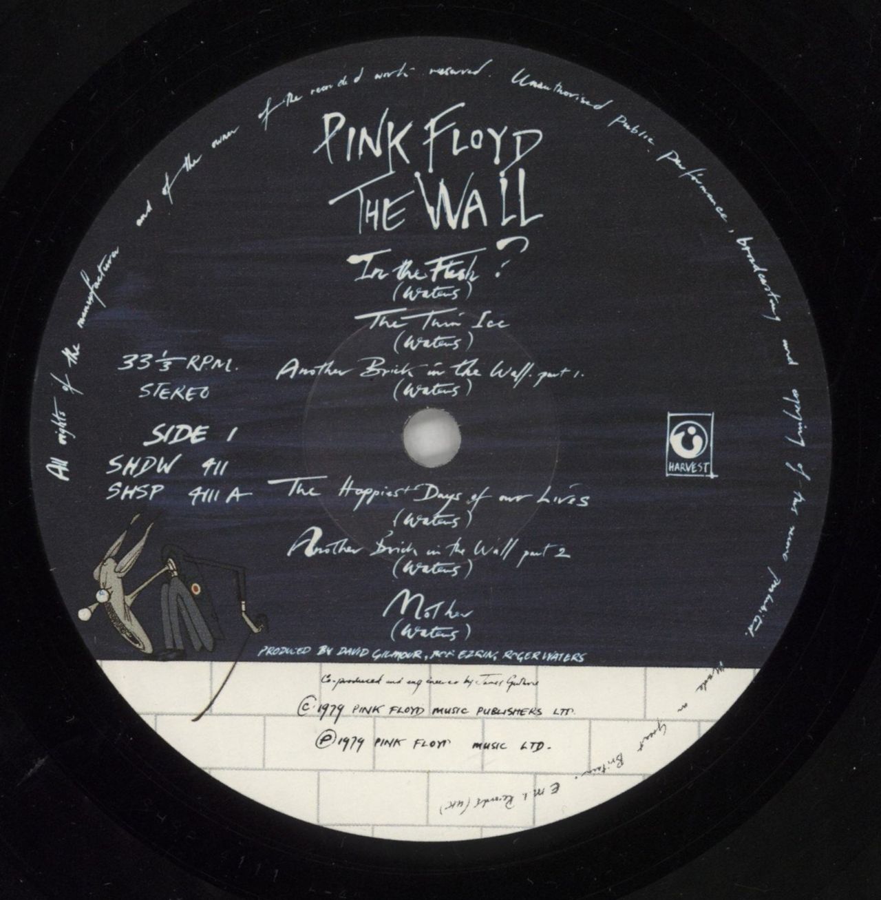 Pink Floyd The Wall - 3rd UK 2-LP vinyl set
