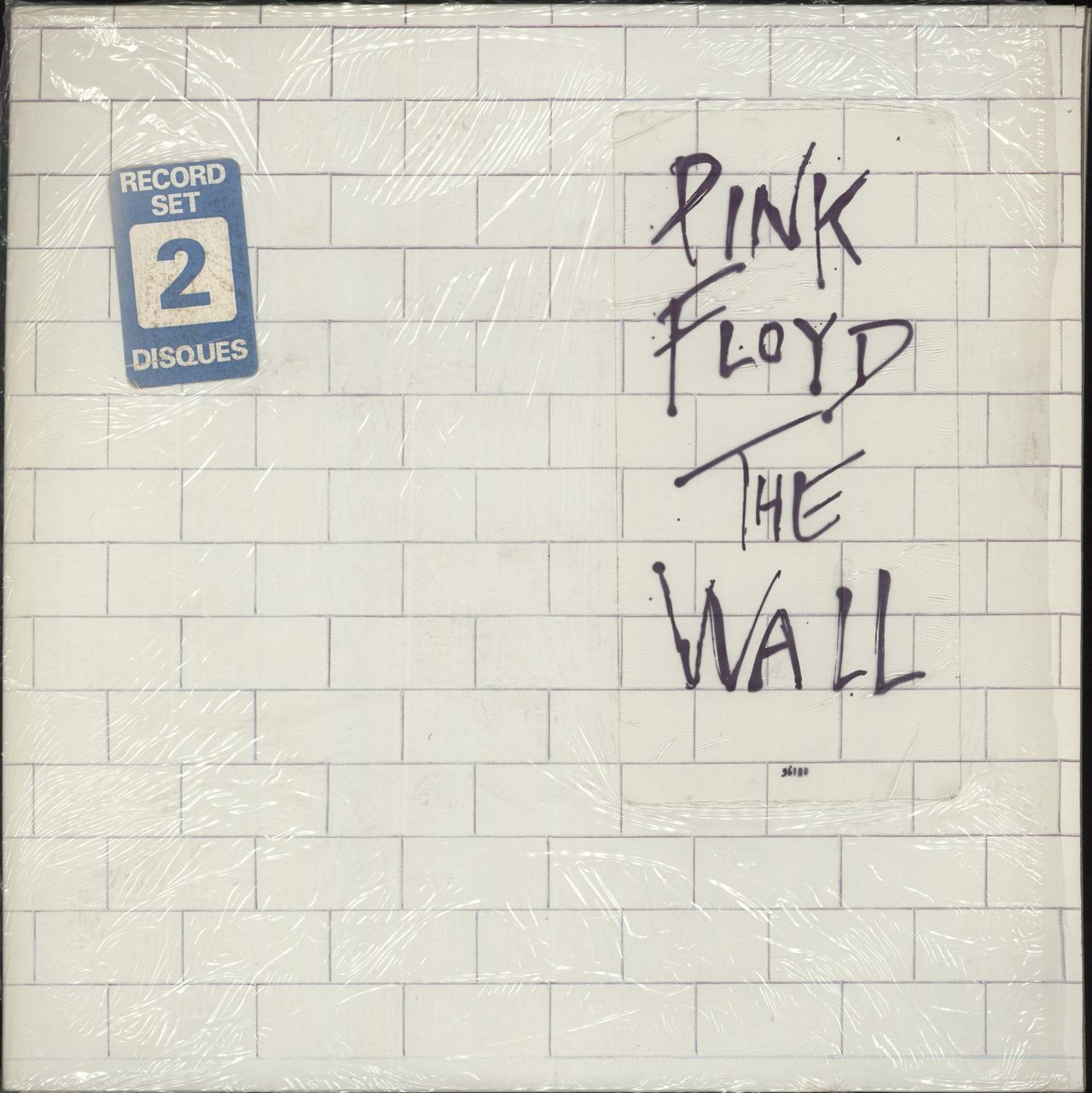 Pink Floyd The Wall - Shrink and Stickers Canadian 2-LP vinyl set