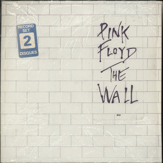 Pink Floyd The Wall - Shrink and Stickers Canadian 2-LP vinyl set